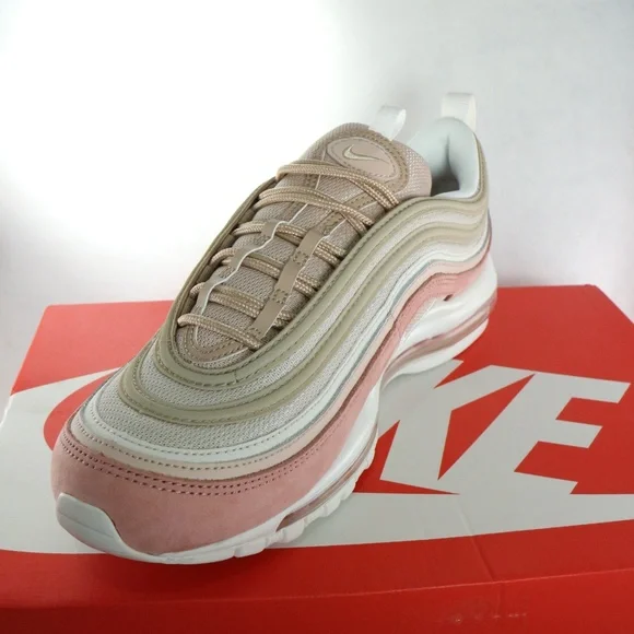 RARE NIKE Air Max 97 Premium 'Particle Beige' Sneakers Sz 9.5 US Men Sz 11 Wmn - Picture 2 of 8
